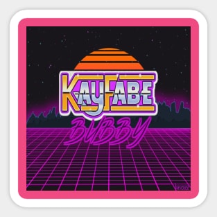 Kayfabe Bubby Sticker